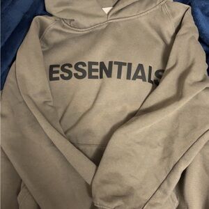 Fear of God Essentials Taupe Hoodie